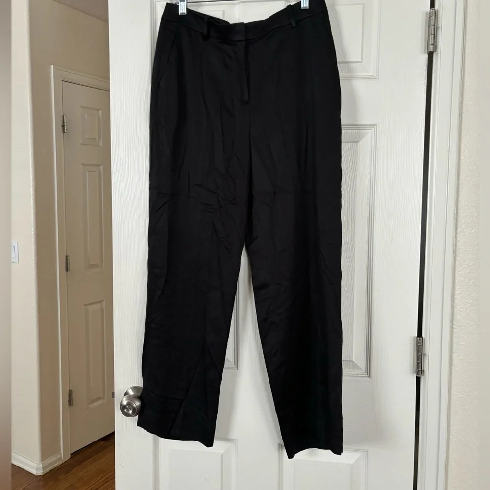 NEW J. Crew‎ | Ingrid Pant in Gramercy Twill Black Sz 8